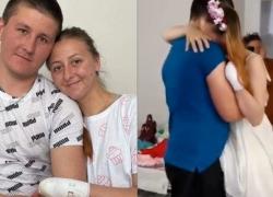 Украинская медсестра потеряла ноги во время подрыва мины и обрела крылья, выйдя замуж за любимого