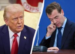 У Трампа уривається терпець: він скасував 50-денний термін для кремля, а бовкуна Медведєва чекає взагалі триндець