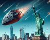 Над Статуєю Свободи згорів метеор, викликаючи гуркіт і тремтіння по всьому Нью-Йорку