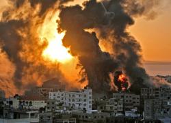 Житловий сектор чи військова база? С 9 жовтня повністю взята в облогу Газа