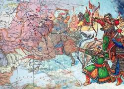 Екс-президент Монголії потролив путіна історичною мапою, де більша частина росії входила у Монгольську імперію