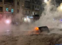 Гейзеры в эфире посмотрели. Апокалипсис на улице Шота Руставели. А что за кадром?