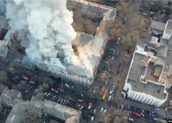 Вогняне місто - знову велика пожежа в Одесі (відео і фото)