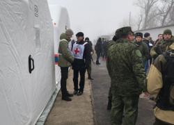 Донбасс: обмен пленниками: трансляция (фото, видео)