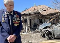 Хату 97-летнего ветерана второй мировой войны не тронули фашисты, а вот тронутые рашисты уничтожили