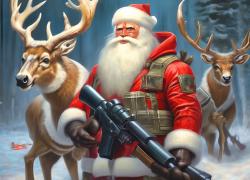 Дід Мороз їз Лапландії вступив на військову вахту захисту Скандинавії від Кремля раніше зими