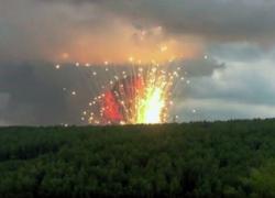 Месть тайги: на артиллерийском складе в лесу рванули снаряды и ракеты 
